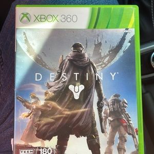 Video game xBox 360 game Destiny used but great condition.